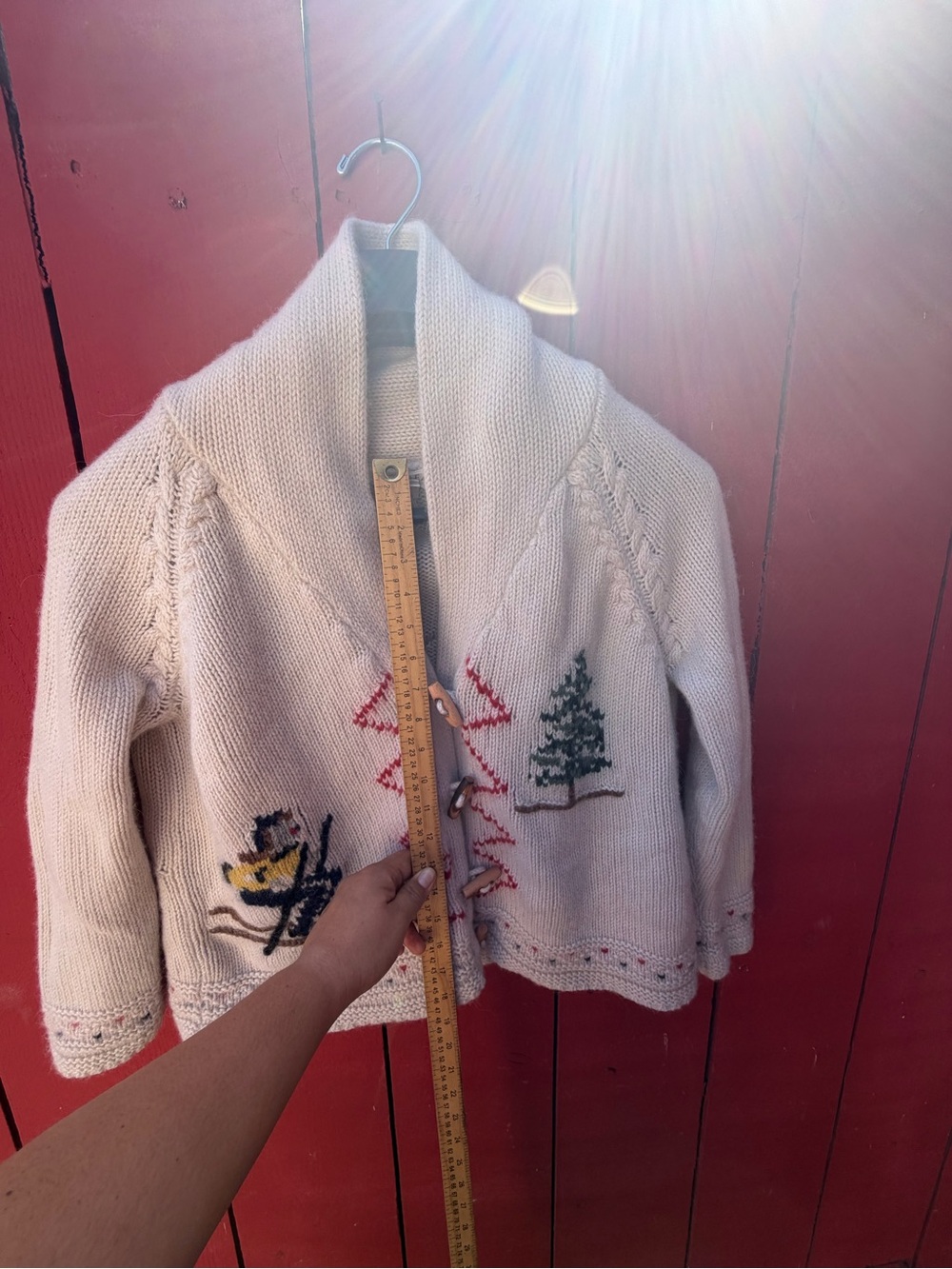 THE GREAT. The Ski Lodge Cardigan - Picture 6 of 11